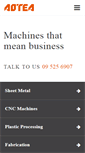Mobile Screenshot of aoteamachinery.co.nz